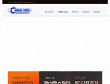 Tablet Screenshot of cagdasconta.com